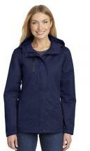 Port Authority Ladies All-Conditions Jacket With Hood and Pockets